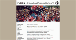 Desktop Screenshot of fusionstreet.com